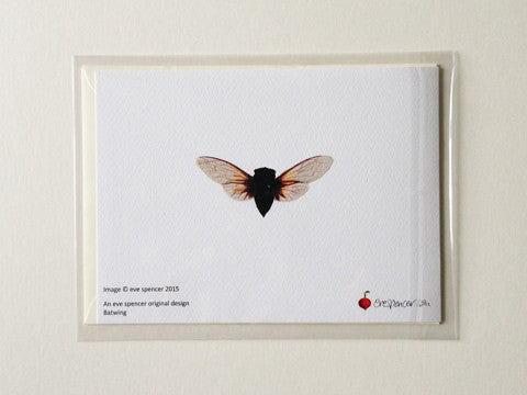 Batwing - Greetings Card