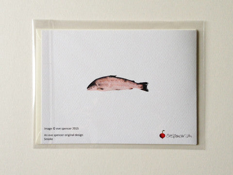 Smoke - Greetings Card