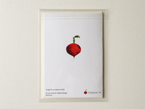 Beet - Greetings Card
