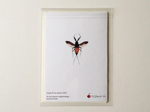 Scorpion Hawk - Greetings Card