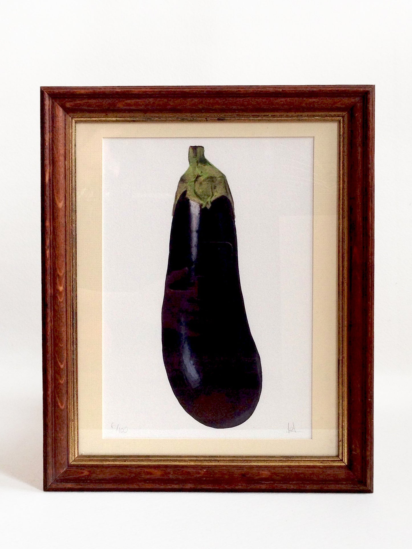Aubergine Hero - Giclée Print