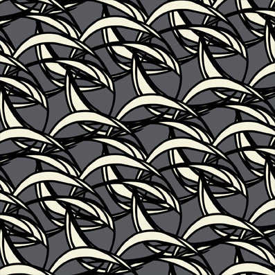 Spring Wave Titanium Silver