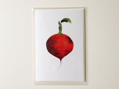 Beet - Greetings Card