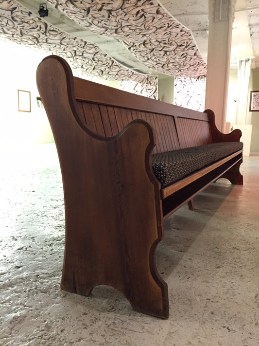 Church Pew & Kneelers - Wooden Fly